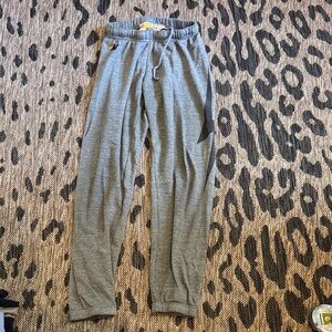 Aviator Nation Gray Track Pants